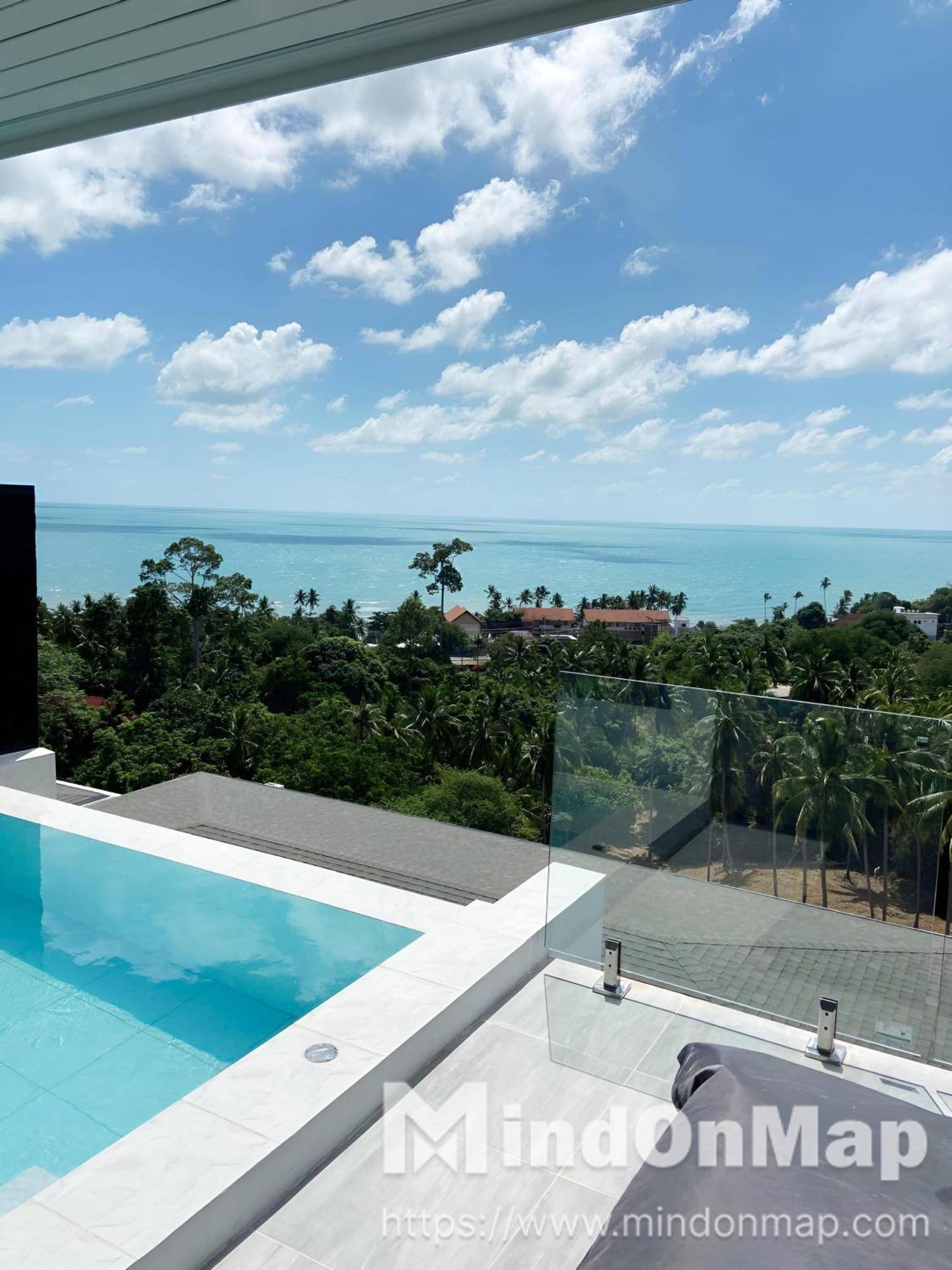 Tropical Sea View Residence Plage de Lamai Extérieur photo