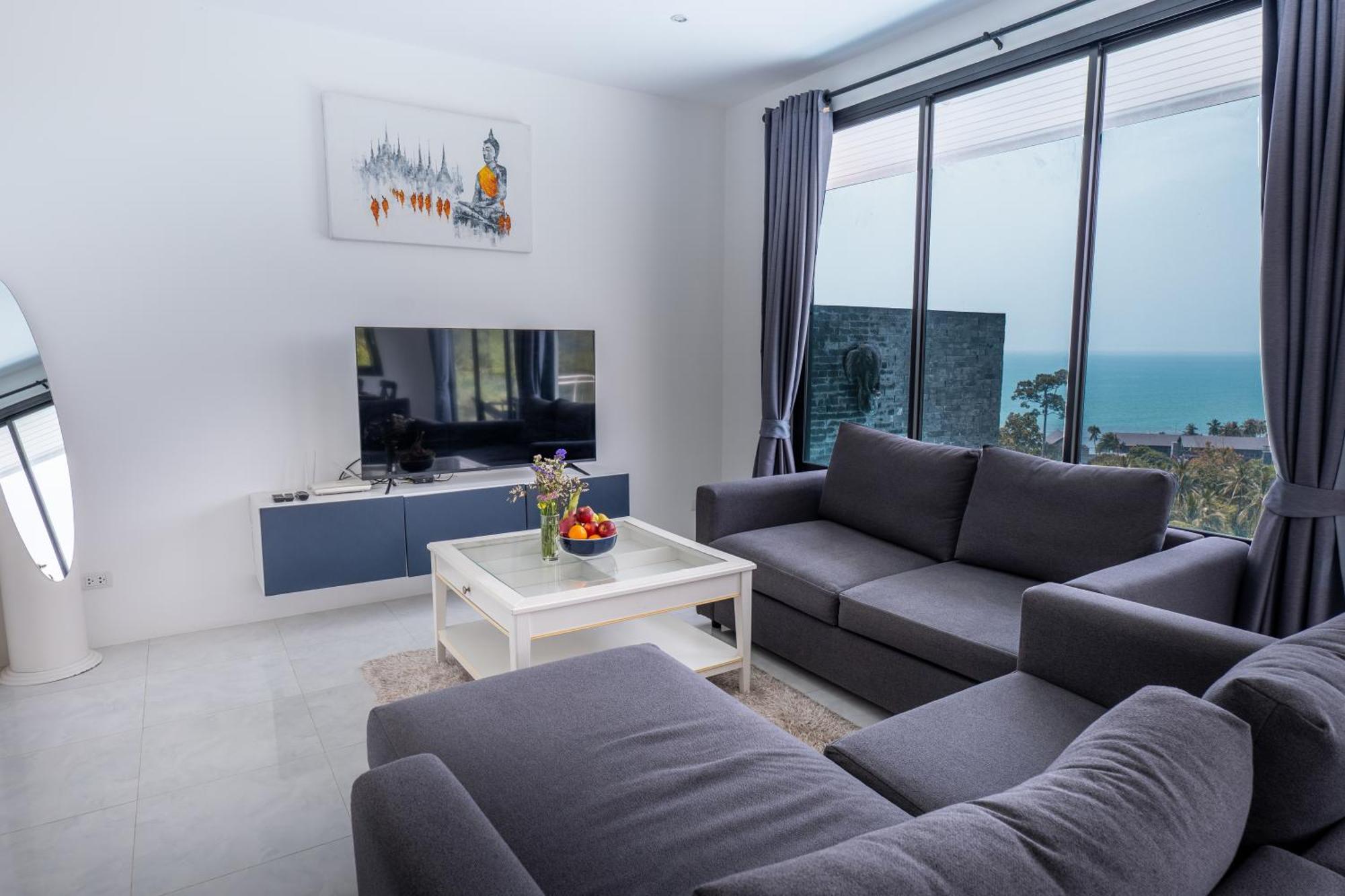 Tropical Sea View Residence Plage de Lamai Extérieur photo