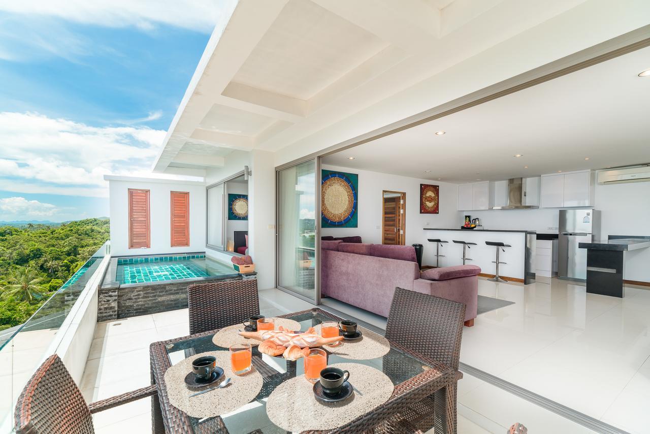 Tropical Sea View Residence Plage de Lamai Extérieur photo